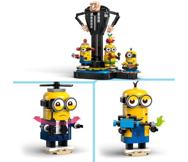 LEGO Depicable me 75582 Gru i minionki z klocków - 1274074 - zdjęcie 4